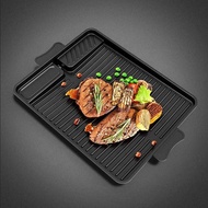 Grill Pan Yakiniku  Alat Panggangan Daging A 615 Alat panggang BBQ Grill Anti Lengket Pan Panggangan BBQ Multi Roaster Square Pan Yakiniku Grill Pan