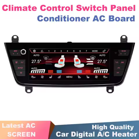 Digital Air Conditioner A/C Panel Car Heater Climate Control Touch Screen Board For BMW 3 4 Series M