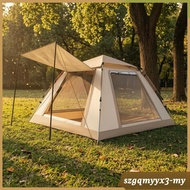 [Toolroom] Square Camping Tent Quick-Open Freestanding Tent Portable Instant Gazebo