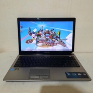 Laptop Asus K53SV Core i5-2430M DualVga Nvidia Geforce GT 2Gb Mulus