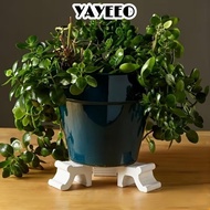 YAYEEO 3Pcs  Flower Pot Feet, Creative Portable Plant Pot Risers,  Elevated Drainage Pot Support Fee