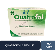 Quatrofol Capsule Food Supplement l 10 & 60 Capsules