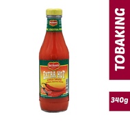 Delmonte Saus Extra Hot Chilli Botol 340ml