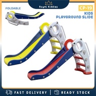 Children Playground Slide CP-19 Little Frog Mini Foldable Children Slide Playground Indoor Papan Gel