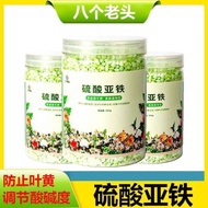 硫酸亞鐵花肥料土壤酸性改良茉莉梔子花綠蘿發財樹改善黃葉顆粒肥