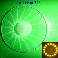 【Folio Shop】 Diameter 46mm Stage Moving 8 16 24 32 Honeycomb Prism Beam General Big Angle Prism Spar