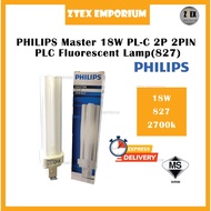 PHILIPS MASTER 18W 2700K PLC 2PIN PLC FLUORESCENT LAMP