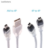 LeeSisters 1394 Fire Wire USB To 4p USB To 1394 Data Cable IEEE 1394 Connection Cable Camera DV Acqu