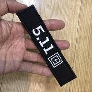 3D embroidered Velcro fabric Patch for 511+ backpack hat