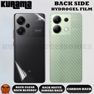 Hydrogel Back Protector Xiaomi Redmi A5 4G Redmi A4 Redmi A3+ Redmi A3 Pro Redmi A2+ Redmi A2 Redmi 