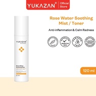 Yukazan Derma Rose Water Soothing Mist 120ml(Expired 1 Jan 2026)