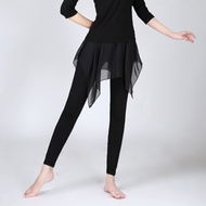 Dance Pants Women's Bottoms Practice Black Bodybuilding Bodybuilding Modern Culottes Long Pants Lati