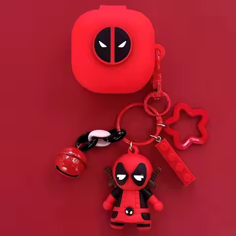 BEAST KINGDOM Deadpool Earphone Case for SONY LinkBuds Fit WF-LS910N/Open WF-L910 Silicone Wireless