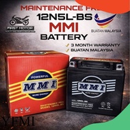 BATERI MMI Gel Battery YB5L-BS (12N5L BS) - LC135 V1/ Ex5 Starter / Dream Starter / Kriss 100