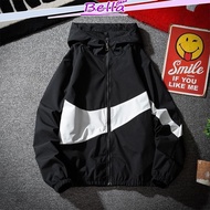 HENRY Unisex Jacket Couple men women plus size sports sunscreen jacket windbreaker jaket sukan lelak