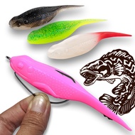 Umpan Kecebong Untuk Ikan Gabus Toman Wormhook Soft Bait Plastic For Snakehead Bukan Ozmy