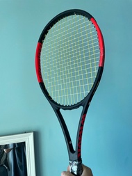 日本購入男女啱用  federer Wilson pro staff 97 V11 tennis racket   網球拍 97 sq in, grip 2, 16x19 pattern, 315g 