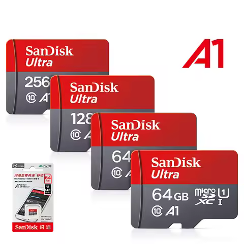 100% Original SanDisk memory card 32GB micro tf sd card 64GB 128GB 256GB tarjeta micro tf 32G 256G U