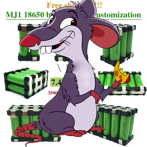 MJ1 18650 battery pack custom MJ1 18650 battery welding 3500mAh / 7000mah battery pack 7.4V to 25.2v