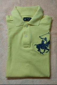 Beverly Hills Polo Club Yellow Polo Shirt XL