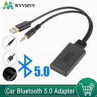 【Hot New Release】 Car Wireless Bluetooth-Compatible Usb 3.5mm Aux Media Bluetooth 5.0 Music Player Audio Cable Adapter For Bmw