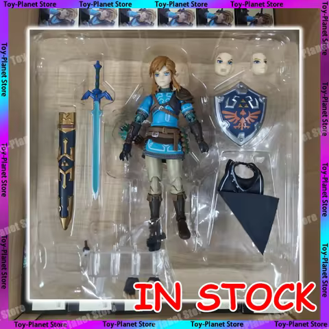 In Stock Figma 626 Link The Legend Of Zelda Tears Of The Kingdom Breath Of The Wild Anime Collection