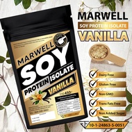 1 ซอง Soy Protein Isolate Vanilla marwell ซอย โปรตีน ไอโซเลท วนิลา มาเวล ขนาด 450 กรัม ลีน ฟิตหุ่น อ