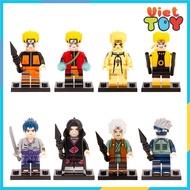 Lắp ráp 8 nhân vật Naruto - Non lego - 7035