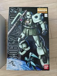 萬代MG 1/100 MS-06F-2 扎古F2
