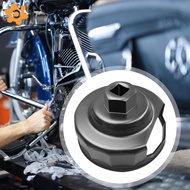 [utruiut0k] Alloy Chrome Vanadium Steel Oil Filter Wrench 76mm Socket for Motorcycle Repair and DIY 