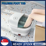 SG [READY STOCK] Foot Bath Bucket Foot Spa Folding Foot Bath Tub Foot Massage Foot Bath Massager