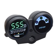 High Quality Motorcycle LED Digital Dashboard Replacement Tachometer Gauge Odometer for Honda CG125 Fan125 Titan125