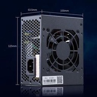 金河田SFX400 HTPC電腦主機箱寬幅額定400W最大500W小電源銅牌