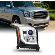 AKKON - Fit 2015-2020 GMC Yukon & Yukon XL OE LED Light Tube Style Projector Headlights - Right Pass