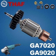 Armature Rotor for Makita GA7020 GA9020 GA7020S GA9020S Angle Grinder Replacement Spare Parts