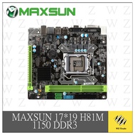MAXSUN SOYO ONDA MATX H81M solid state version 1150-pin desktop DDR3 memory slot H81 integrated motherboard 17*19