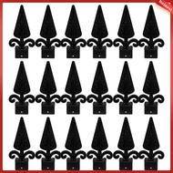 Gate Finial Outdoor Fence Decor Plastic Gun Tip Guardrail Accessories Post Caps Toppers Baby Garden 