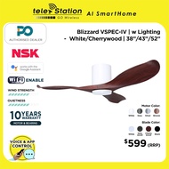 PO ECO Smart Ceiling Fan BLIZZARD VSPEC-IV with Light (WiFi) | 10 Years Local Warranty