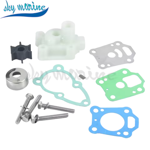 Water Pump Repair Kit with Housing 369-87322-0 For Nissan Tohatsu Outboard 4HP 5HP 6HP M4C MFS4B M5B