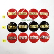 Original High Quality BBS 70mm Rim Hubcap Sticker Emblem.