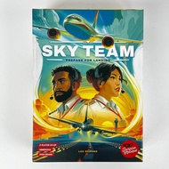 SKY TEAM Board Game Card English Double Cooperation Start Airplane Exchange Puzzle Solving American 