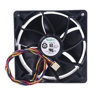Replacement W12E12BS11B5-57 For Nidec 12038 DC12V 1.65A PWM Cooling Fan 12cm 6000RPM Ant S7 S9 fan 4