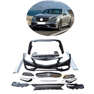 W212 E200 E260 E300 front and rear bumper diffuser for Mercedes w212 body kit 2013 2014 2015