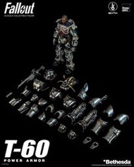 0724預購 Threezero 異塵餘生 T-60 動力裝甲 36.8cm 1/6比例 可動人偶