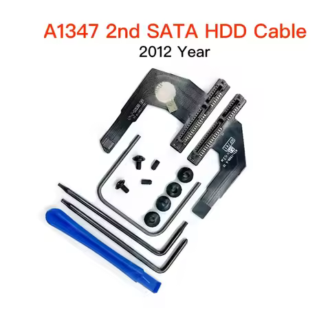 New Second HDD SATA SSD Flex Cable Kit 821-1500-A 821-1501-A Replacement Repair Wire For Mac Mini Se