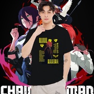Chainsaw Man T-Shirt Beautiful Pattern Suitable For Couples Anime T-Shirts Favorite Products Fans S-