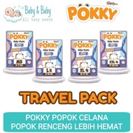 POKKY TRAVEL PACK Diaper Pants M5 L5 XL4 XXL4 - BabyPopok Pants