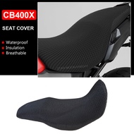 For Honda CB400X CB 400 X CB 400X Motorcycle Accessories Anti-Slip 3D Mesh Fabric Seat Cover Breathable Waterproof Cushion