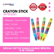 Crayon Refillable Pen Stick Creative