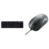 [Direct from Japan]Elecom Wired Full-size Membrane Keyboard